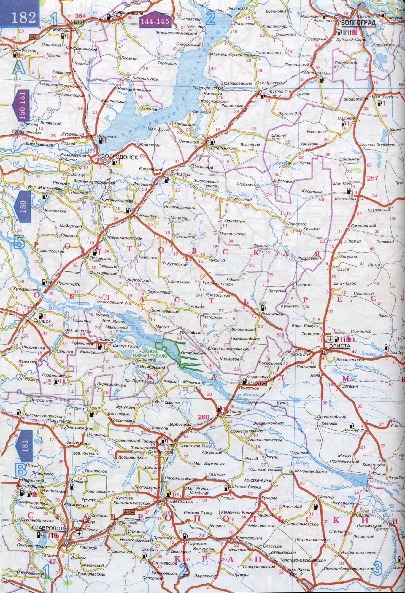 Фото Карты Ставропольского Края
